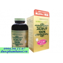 Tảo xoắn vàng spirulina Nhật Bản 2200 viên Tảo xoắn vàng spirulina Nhật Bản 2200 viên