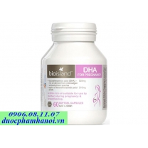 Bio island dha 60 viên cho bà bầu của Úc Bio island dha 60 viên cho bà bầu của Úc