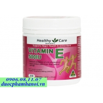 Healthy care vitamin E 500iu hộp 200 viên của Úc Healthy care vitamin E 500iu hộp 200 viên của Úc