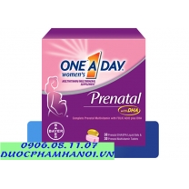 One A Day women’s prenatal DHA vitamin tổng hợp cho bà bầu One A Day women’s prenatal DHA vitamin tổng hợp cho bà bầu