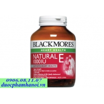 Viên Uống Vitamin E BlackMores Natural E 1000iu Của Úc Viên Uống Vitamin E BlackMores Natural E 1000iu Của Úc